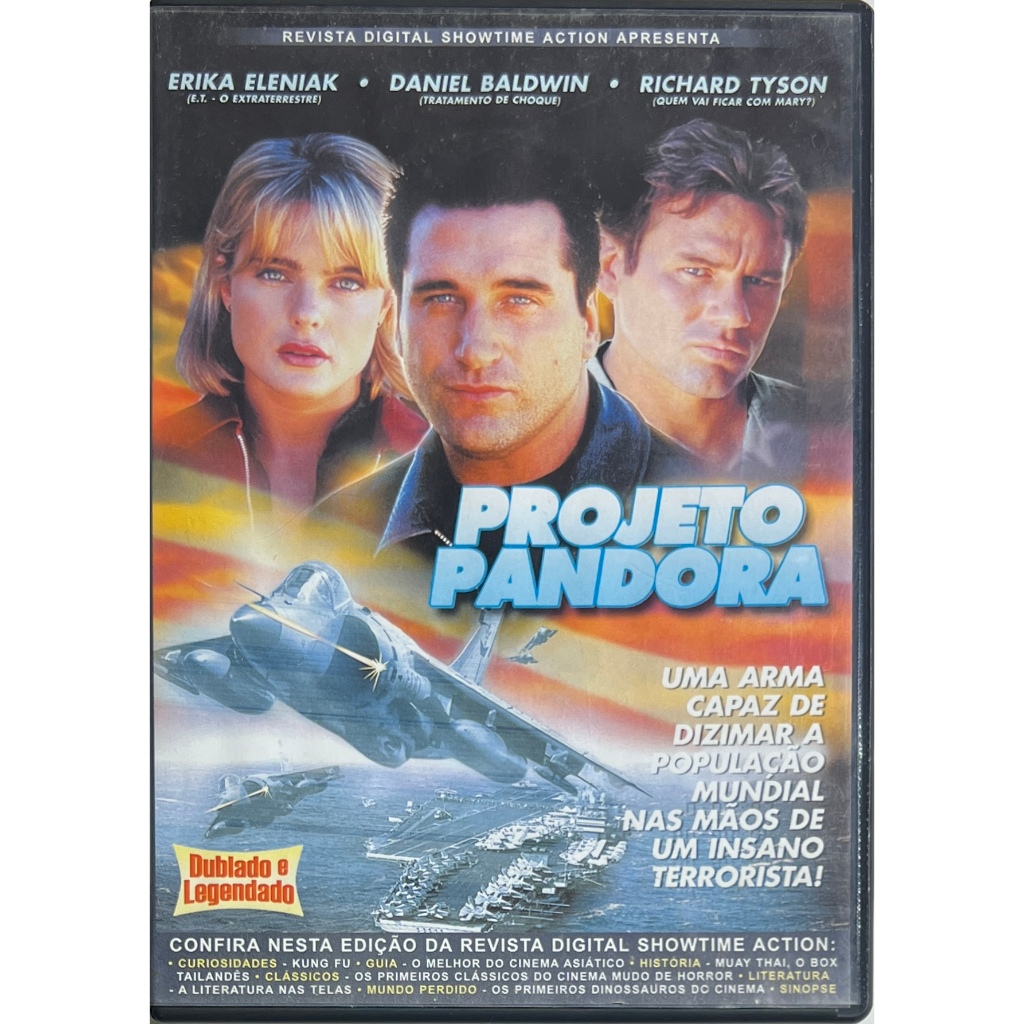 Projeto Pandora - Daniel Baldwin - DVD Original