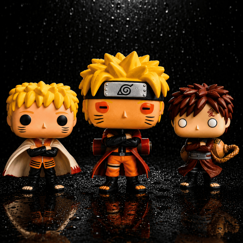 🥷 MINI Action Figures Bonecos NARUTO KAKASHI GAARA & OUTROS | MODELOS 100% EXCLUSIVOS | Envio Imediato 🚚💨
