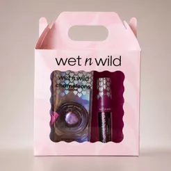 Kit Sombra Longa Duração Cor Intensa e Brilhante + Batom Líquido Gloss Brilho Intenso Chameleon