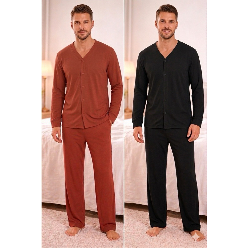 Pijama Malha Masculino Homem Malha