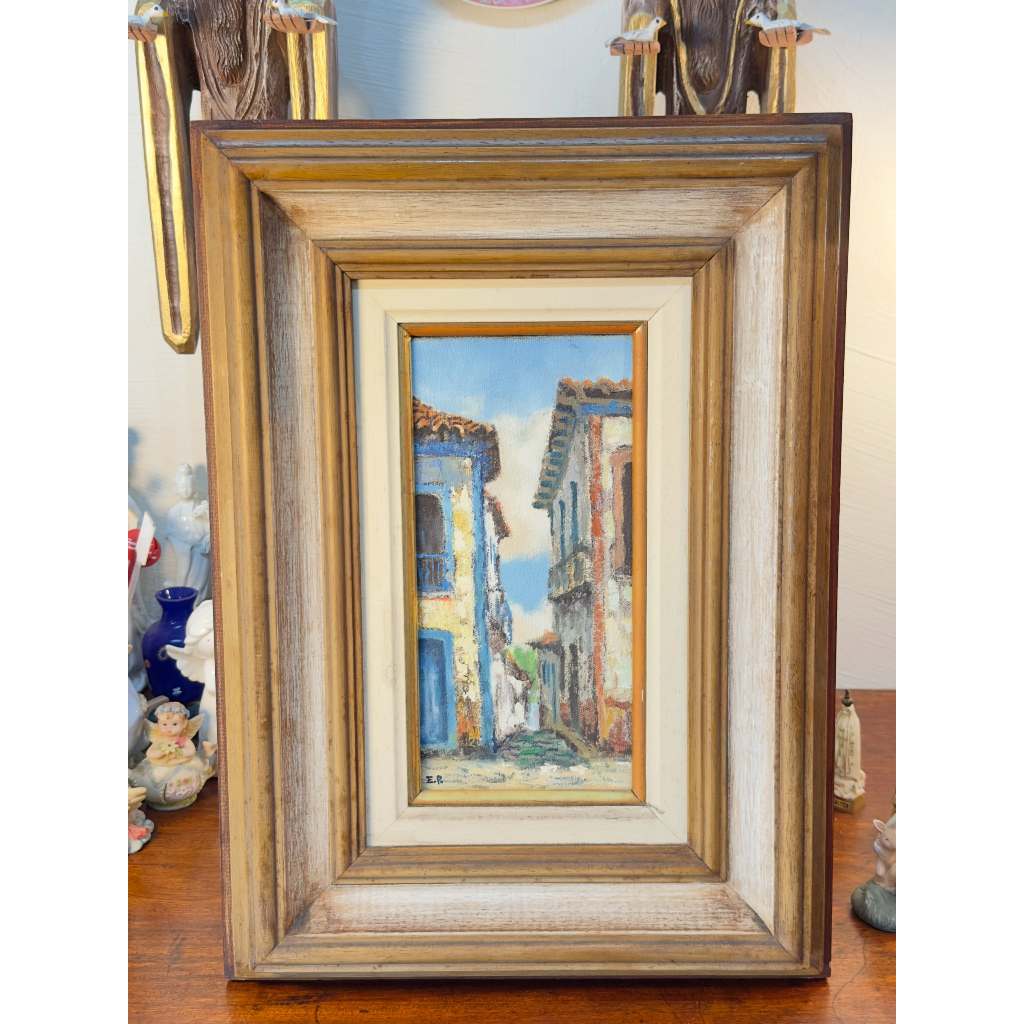 Quadro Paisagem de Tiradentes por José Pimenta (1992)