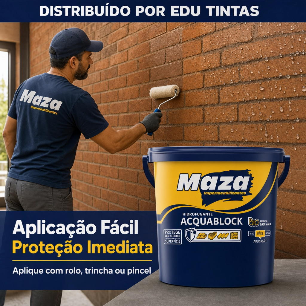 Impermeabilizante Maza Acquablock 3,6L Fosco Para Superfícies Porosas · foto 2
