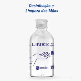 Álcool em Gel 70% Linex Higienizador 500ml
