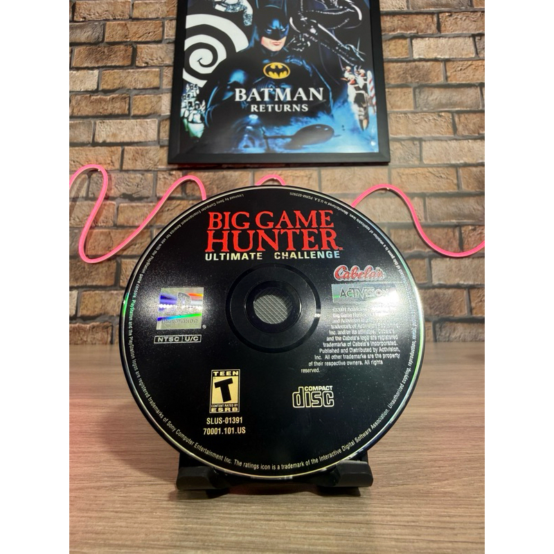 Big Game Hunter Ultimate Challenge PS1 Original Somente CD