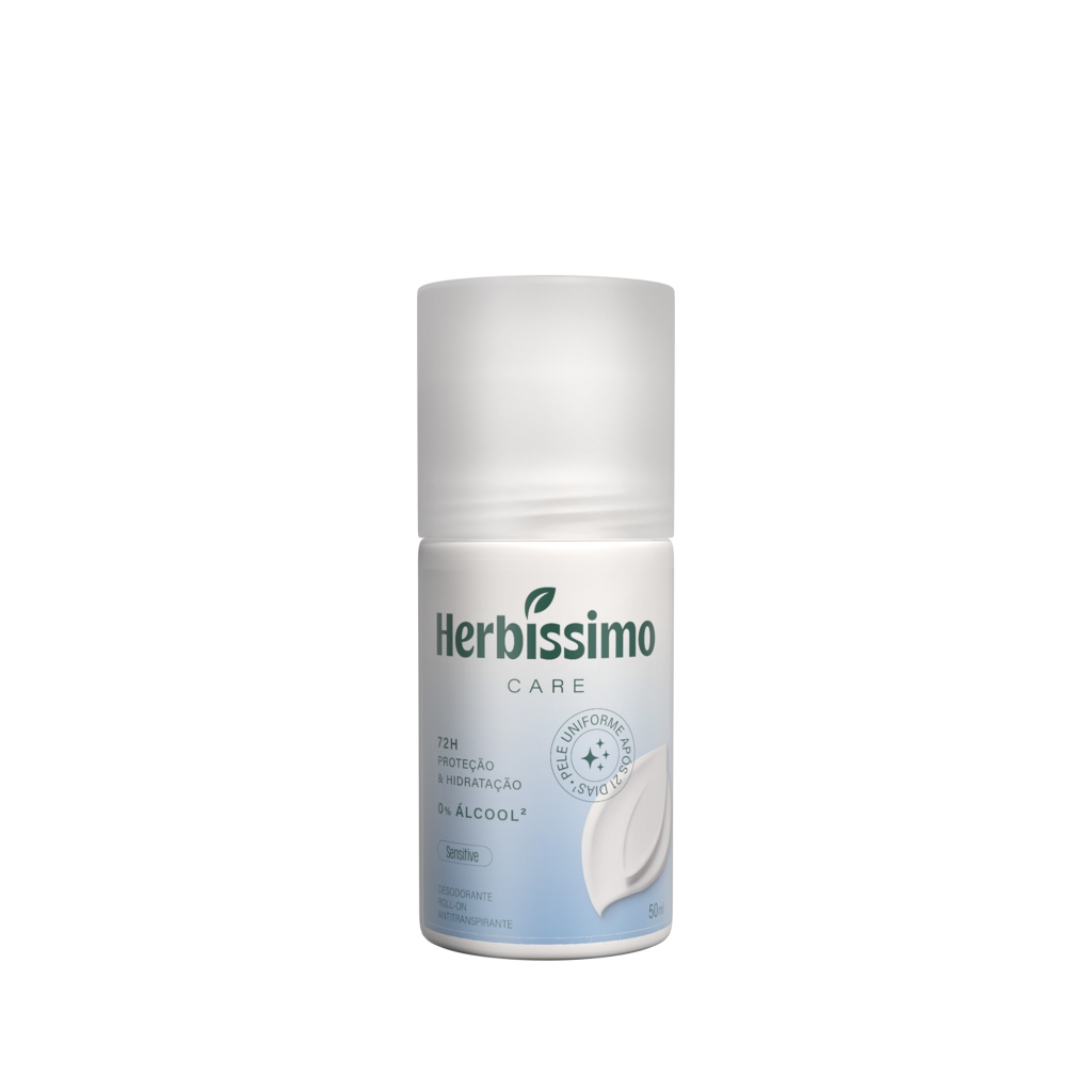 Desodorante Roll-On Antitranspirante Herbíssimo Care Sensitive 50ml