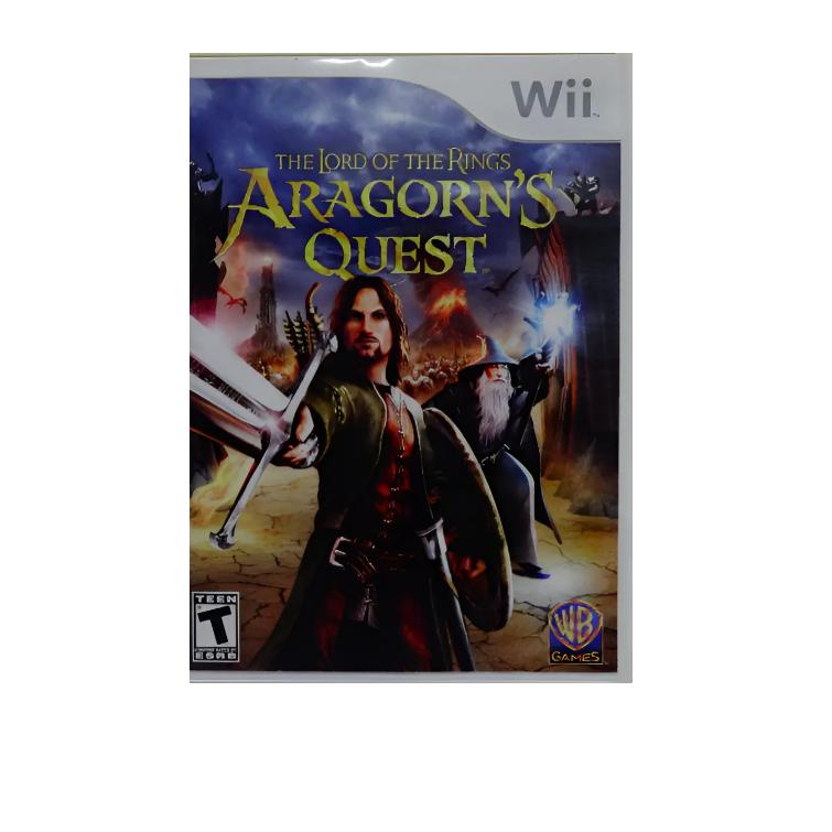 The Lord Rings Aragorn's Nintendo (encarte Papel Sulfite)