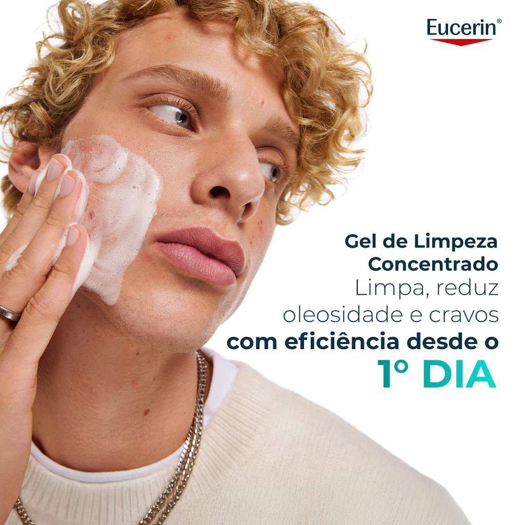 KIT EUCERIN Dermo pure Clinical Sérum Efeito Triplo 40ml + Dermo Pure Gel de Limpeza Facial Antiacne Concentrado 400ml