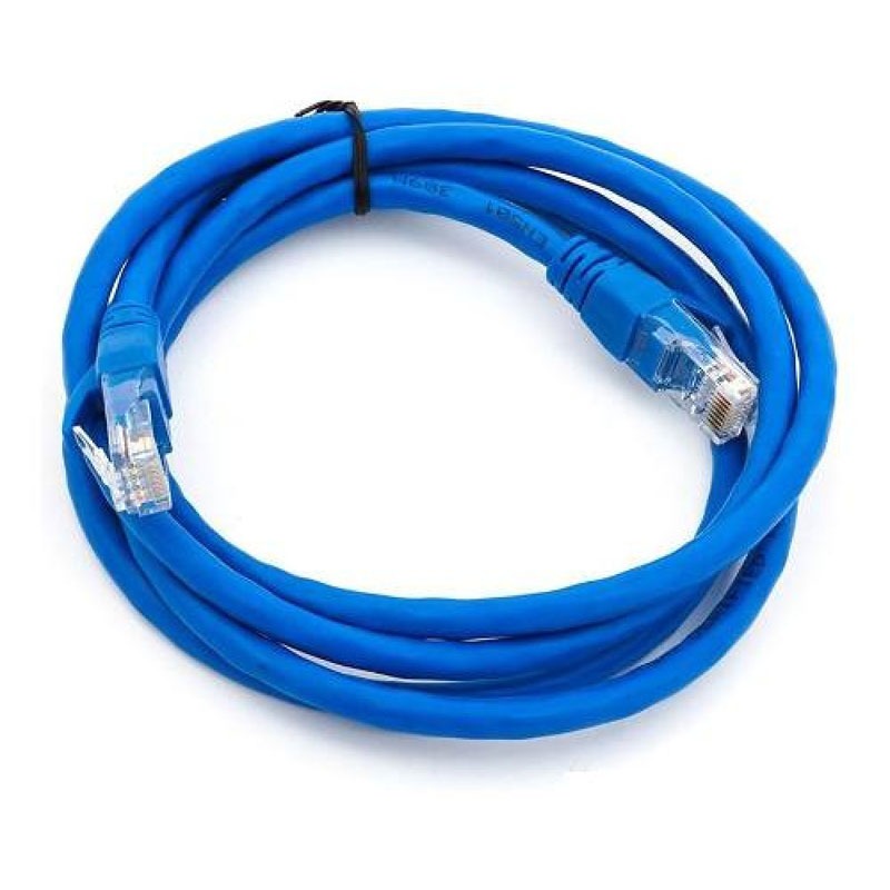 Cabo De Rede Blindado Ethernet Rj45 Cat6 5 Metros Ethernet Lan Giga 10/1000