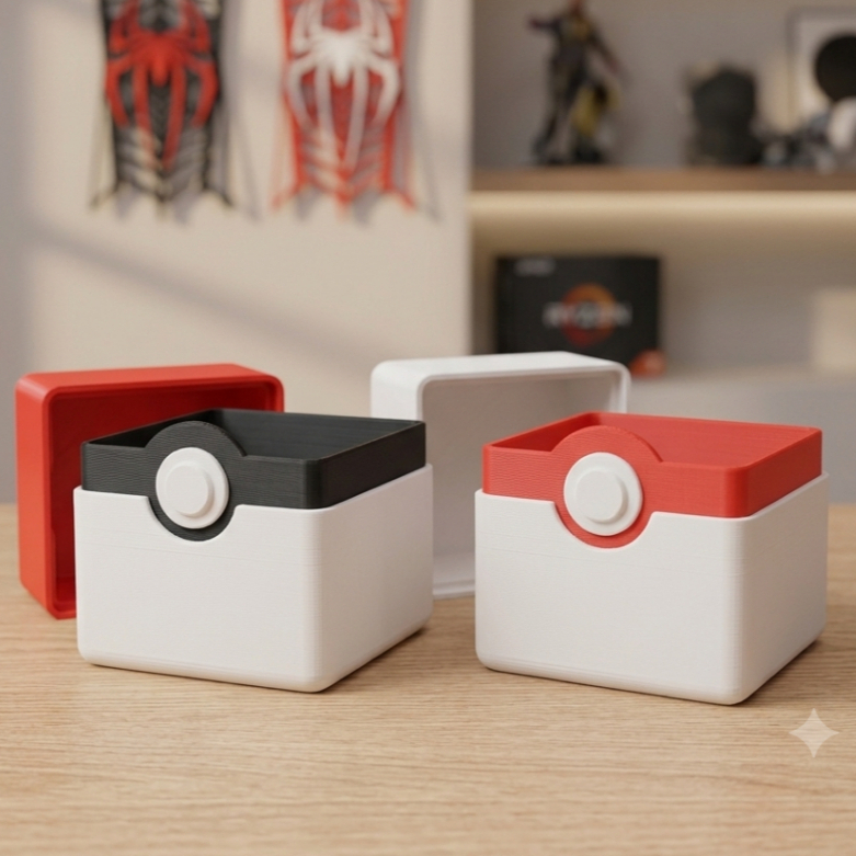 Caixa Estojo para Cartas Pokémon TCG de Pokemon Deck box Pokemon Card Box Pokemon