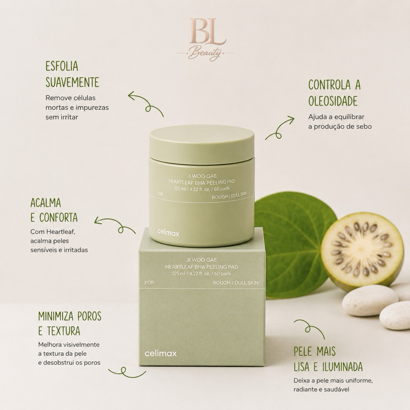 Heartleaf BHA Peeling Pad — 60un