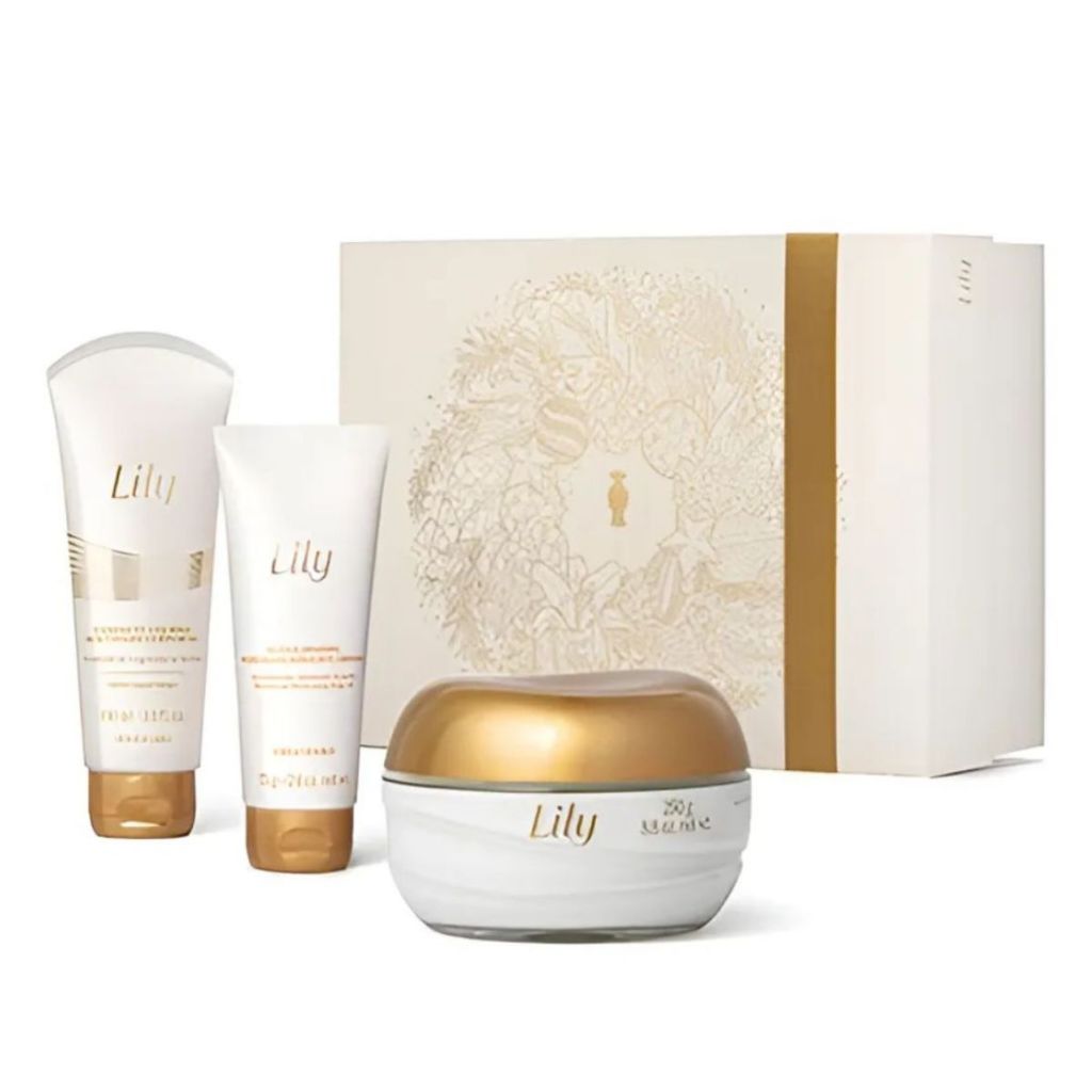 Kit Presente Lily Acetinados (3 Itens)