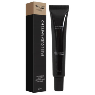 Base Líquida Matte Hd 30ml Max Love
