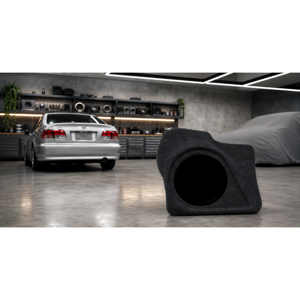 Caixa de Fibra Lateral p/ Honda Civic 99 a 2000