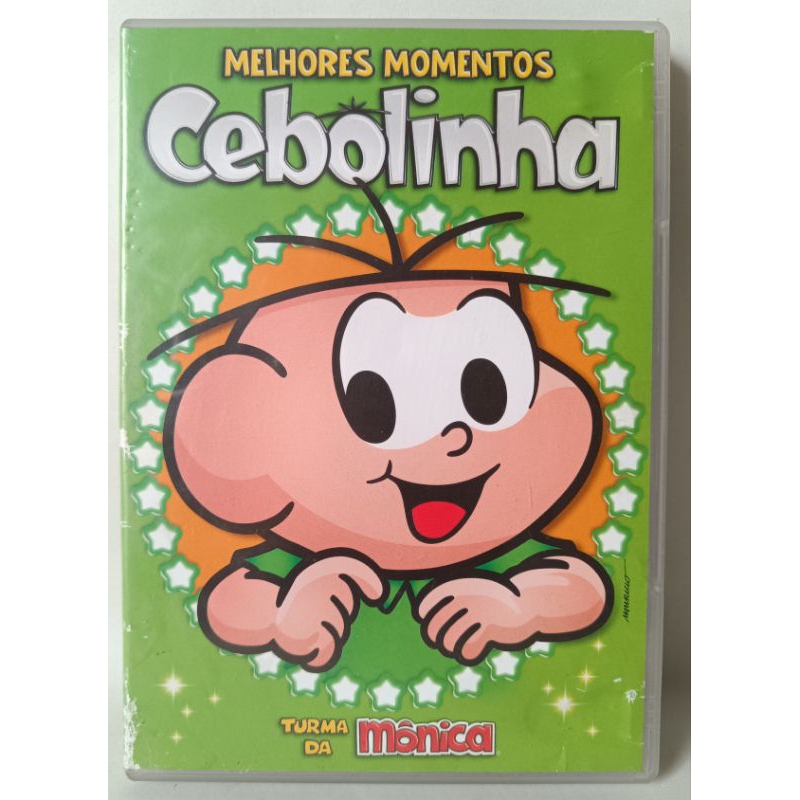 DVD Melhores Momentos Cebolinha Turma da Mônica desenho infantil raridade clássico colecionador