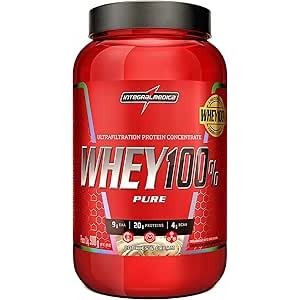 Integralmédica - Whey Protein Concentrado Cookies and Cream 100% Pure - 21g de Proteína por Scoop, Suplementação Aliment