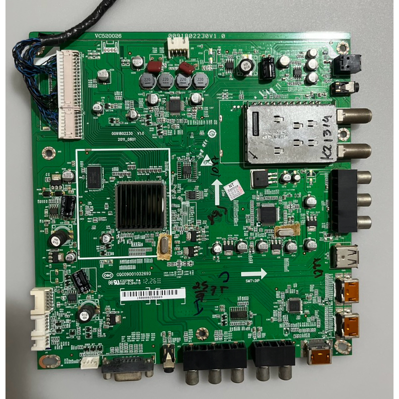 Placa Principal Tv Hbuster Hbtv-42l03fd 0091802230v1.0
