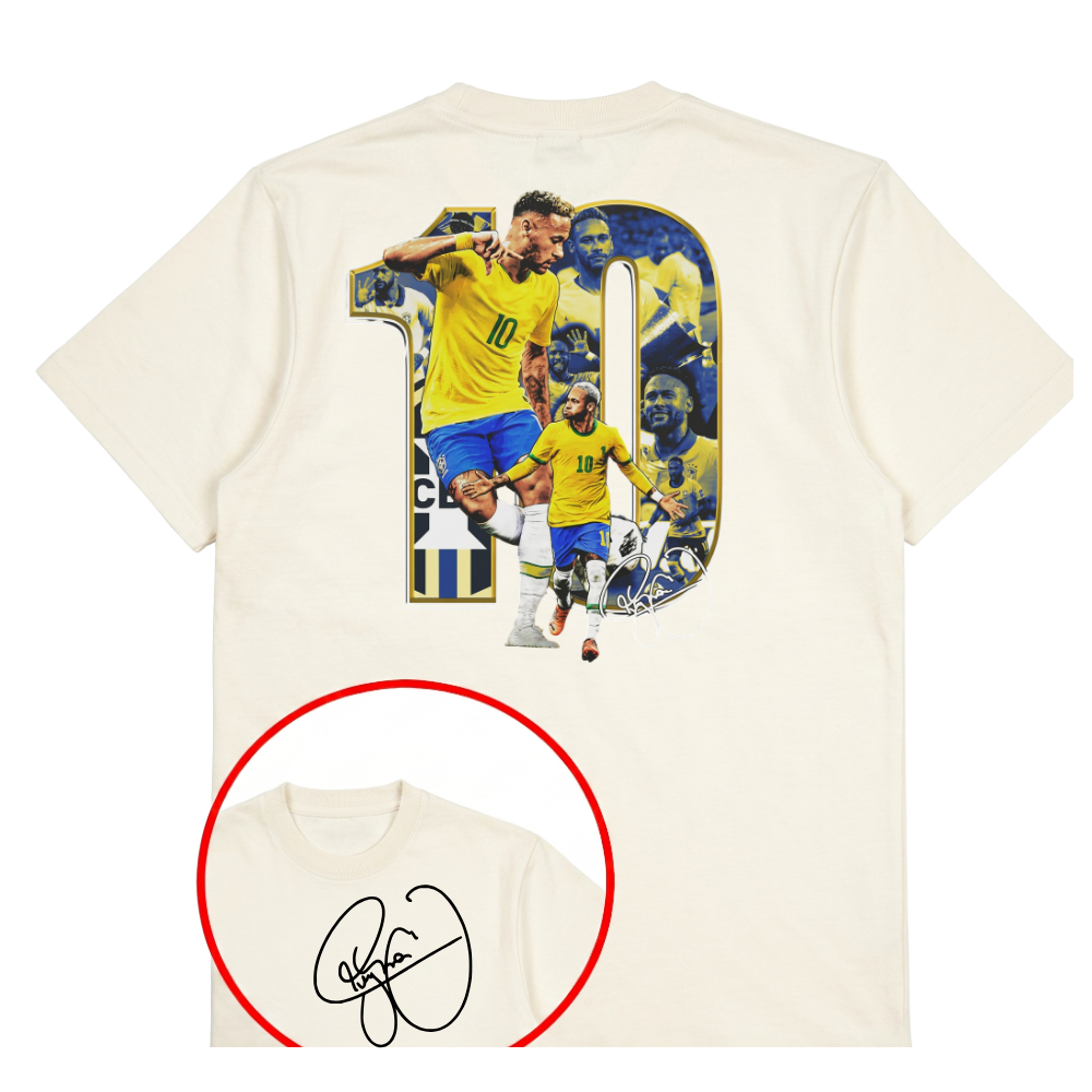 Camiseta Adulto/infantil Unissex  Streetwear, Neymar, 10 da seleção Brasileira, Copa do mundo, Hexa P ao G1