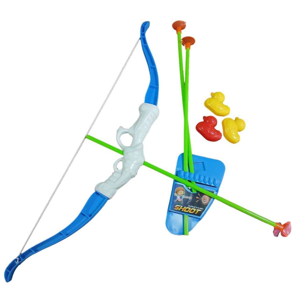 Brinquedo Arco E Flecha Infantil Jogo De Tiro Ao Alvo Com Ventosa E Patinhos Seguro Menino Menina