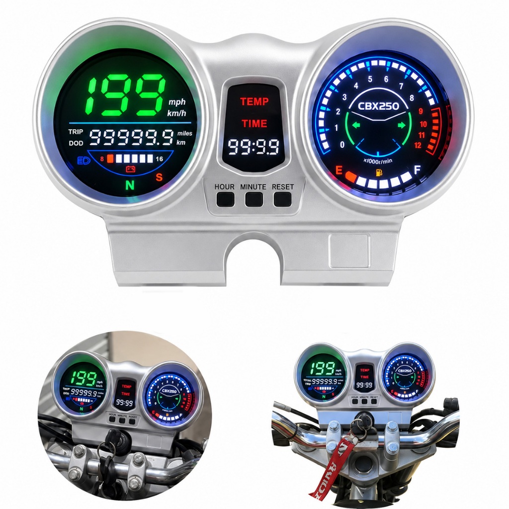 Painel Completo Para Honda Cbx250 Twister 2001 a 2018 Medidor De Velocidade 37100-KPF-961