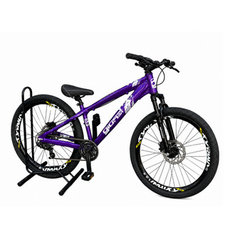Bicicleta Aro 26 GIOS Frx-Evo Freeride Downhill 21v Aro Vmaxx DH Freio a Disco Garfo Suspensão Pneu Flame