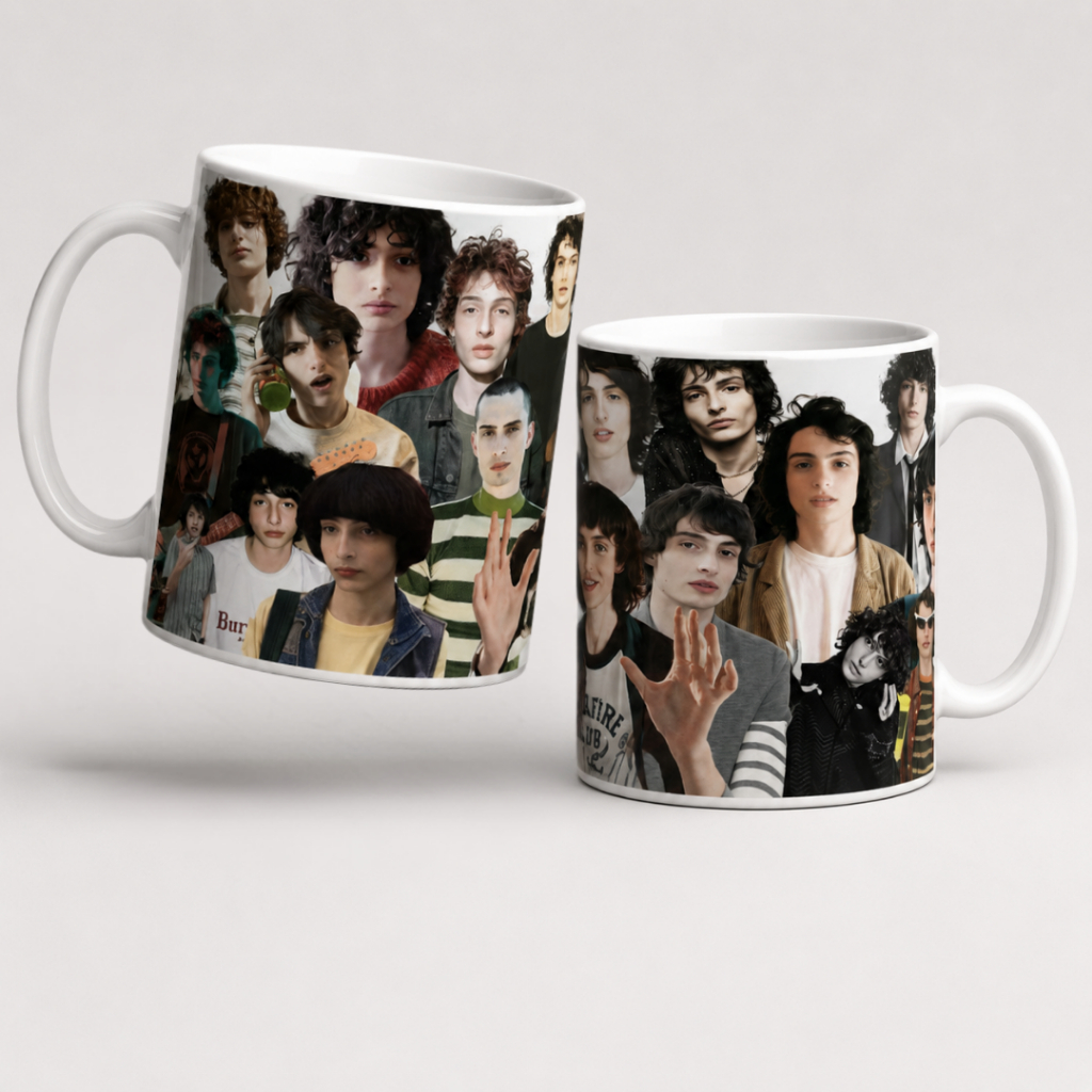 Caneca Ator Finn Wolfhard Stranger Things Mike Wheeler