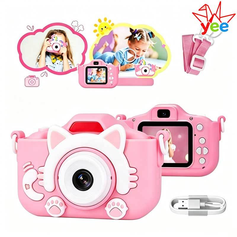 Câmera Infantil Digital Filmadora Infantil Máquina Fotográfica Infantil Fotografa E Filma Tira Foto De Verdade