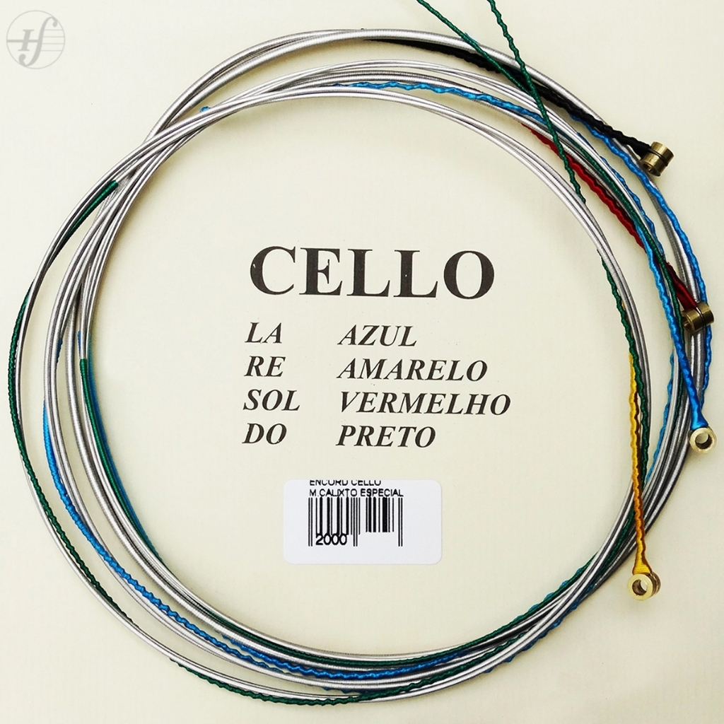 Jogo Corda Violoncelo Cello 4/4 Mauro Calixto