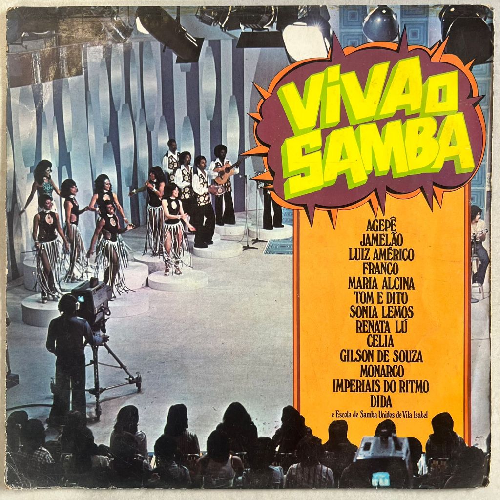 Lp Viva O Samba 1977, Disco De Vinil Coletânea