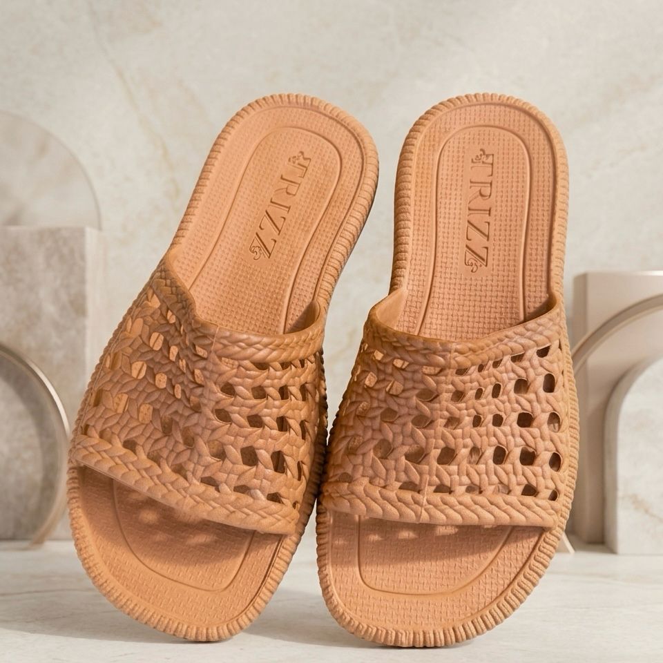 Sandália Papete Casual Feminino Leve e Confortável TRIZZ Nuvem