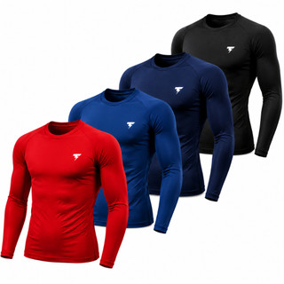 Promoção 4 Camiseta Térmica Uv Fator 50+ Indicado para Nadar Corrida Ciclismo e Academia