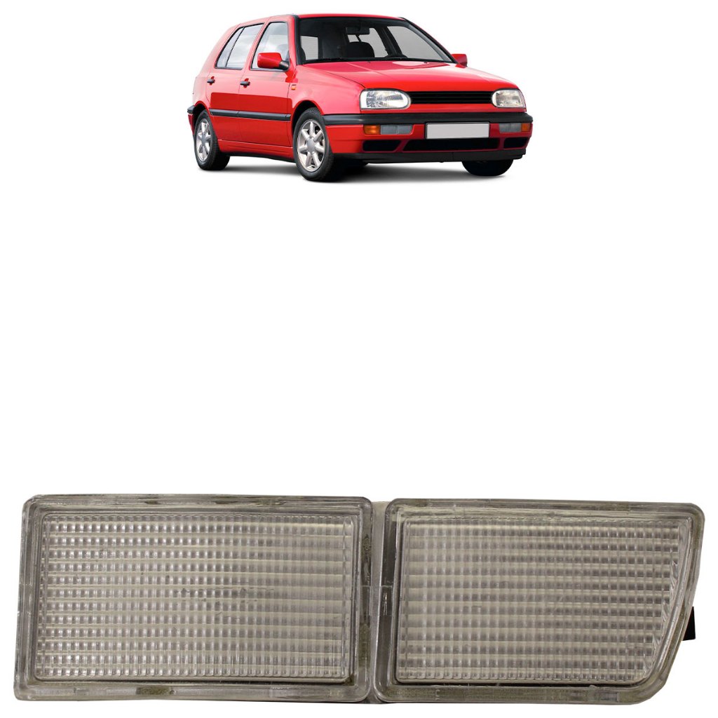 Aplique Defletor Parachoque Golf 1995 1996 1997 1998 Gl Glx Gti Mexicano Grande