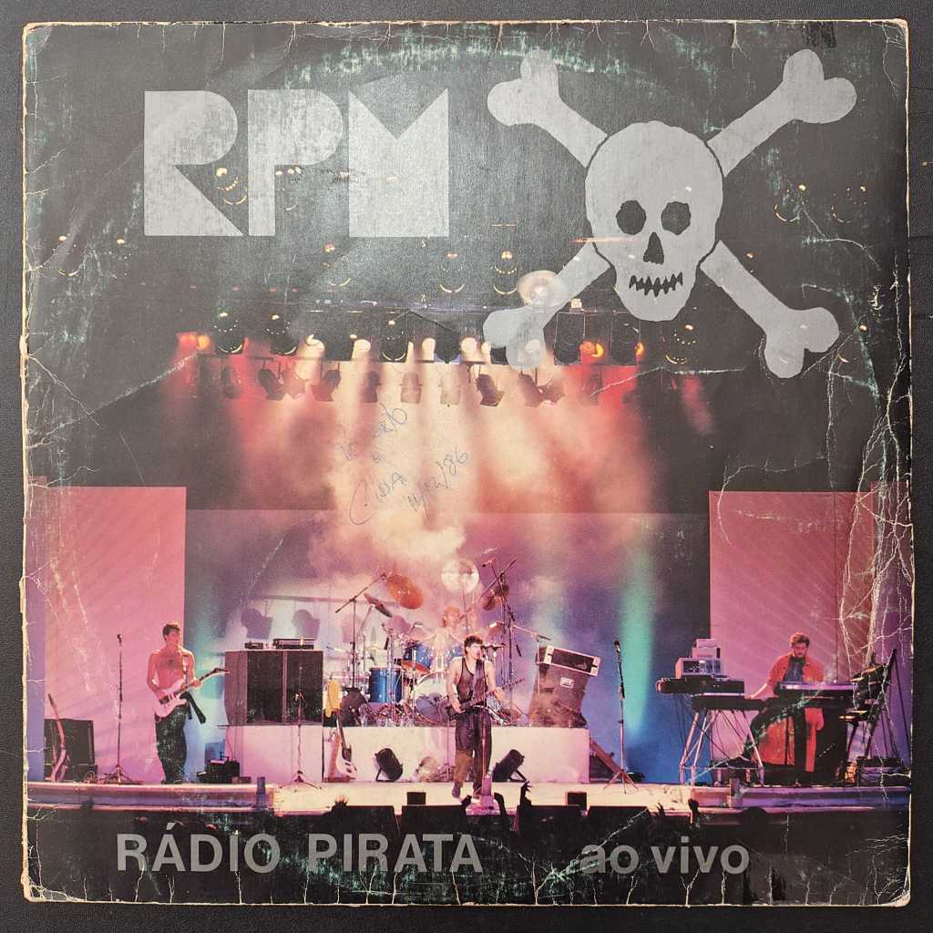 LP Disco Vinil RPM - Rádio Pirata Ao Vivo