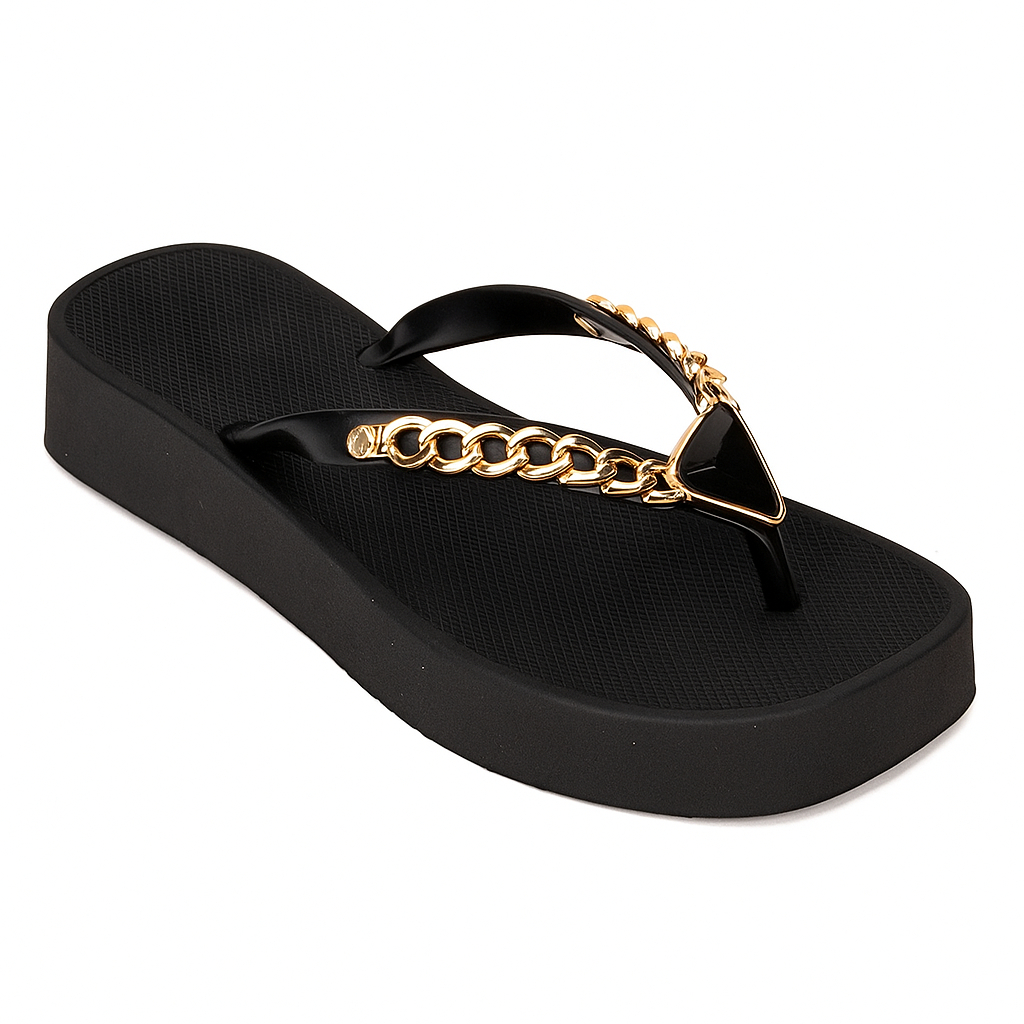 Chinelo Feminino Bico Quadrado Plataforma Blogueiras Confortável Praia Envio Imediato