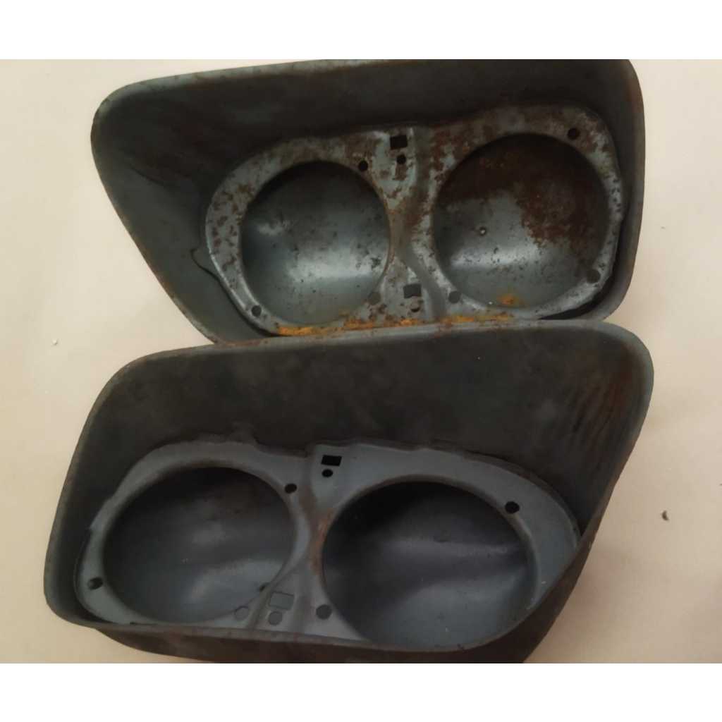 Alojamento Bojo Com Moldura Farol Vw Brasilia Variant 2 Par