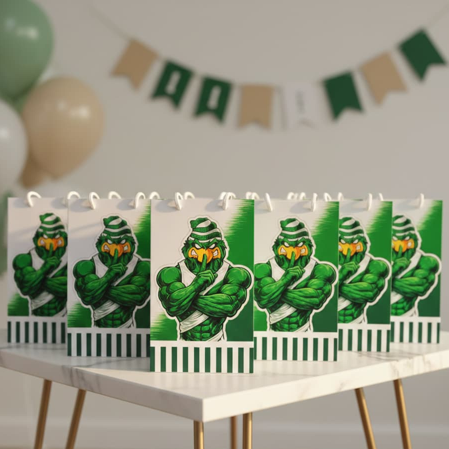 Sacolinhas Personalizadas tema Goias Futebol club - Lembrancinha | Pegue e monte | Sacolinha surpresa P