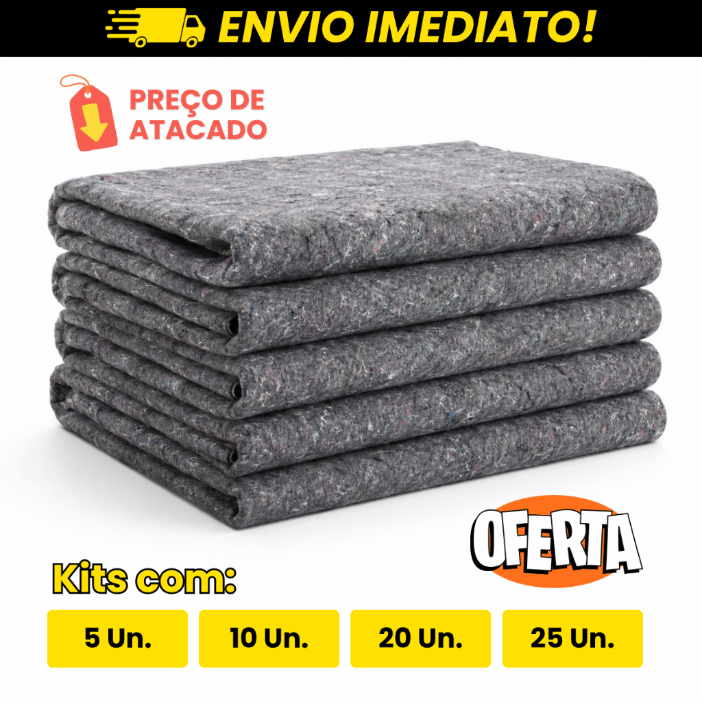 Kit Cobertor Doação Solteiro Corta-Febre Atacado Manta Solidária Campanha do Agasalho Morador de Rua