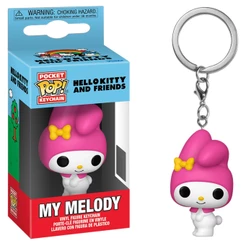 CHAVEIRO FUNKO POCKET POP HELLO KITTY AND FRIENDS - MY MELODY (85988) NOVO ORIGINAL