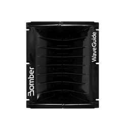 Corneta Guia de Ondas Bomber Wave Guide 8" Preta Boca Retangular Trio Elétrico modelo mais novo maior qualidade