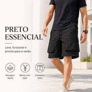 Novas Bermudas Cargo – Bermudas Masculinas, Bermudas Esportivas, Bermudas Curtas