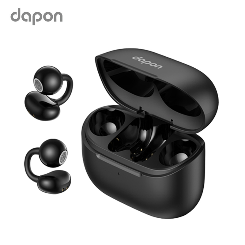 Fone de Ouvido Open Ear Dapon DPF25 Bluetooth 6.0 Leve, Sem Fio e Com Microfone