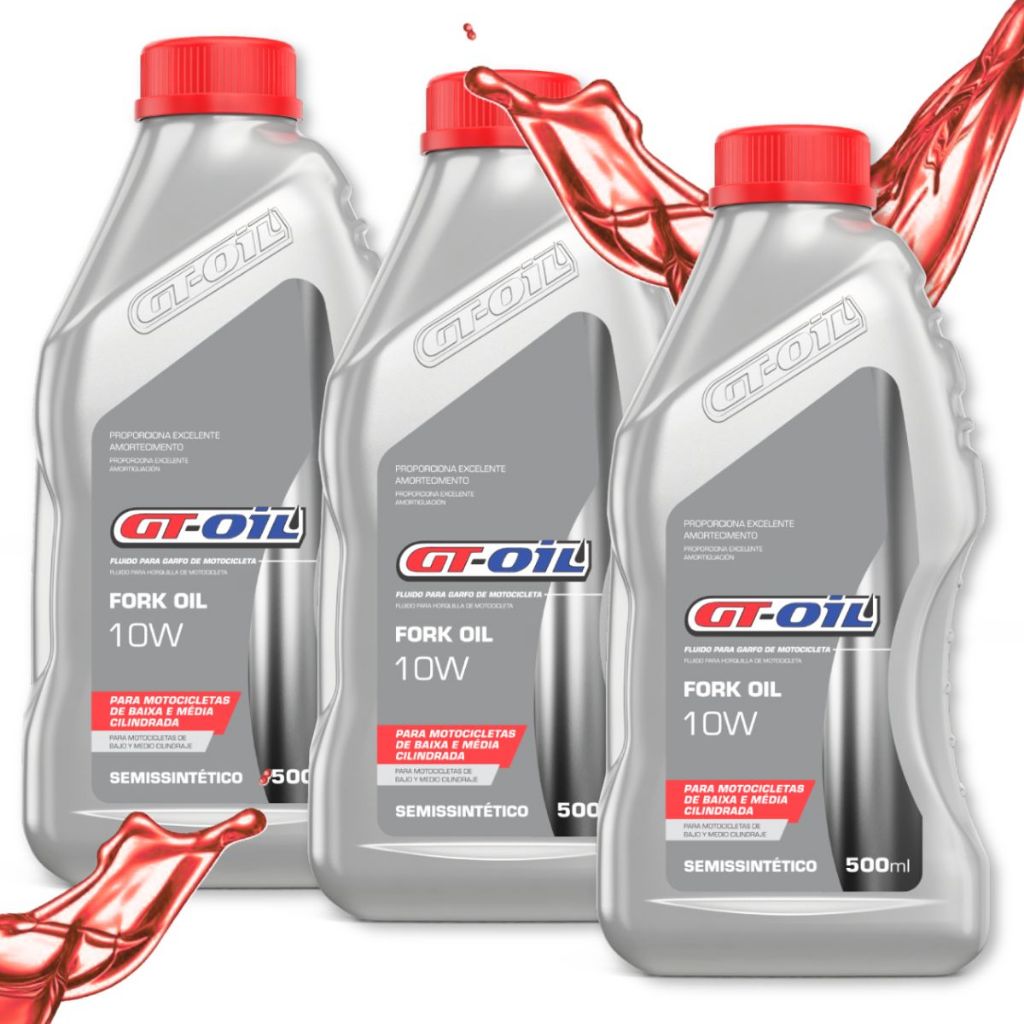 Kit Óleo Para Suspensão Bengala Gt Oil Semissintético 10w 1,5L