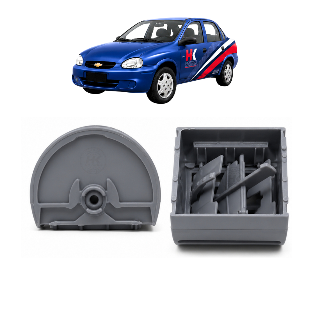 DIFUSOR AR CORSA CLASSIC 1994 ATÉ 2013 CINZA PAR — imagem 2 de 2