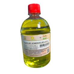 Óleo de Semente de Uva Segredo da Beleza Natural 100% Puro - Nutrição e Hidratação - 500Ml Com Válvula