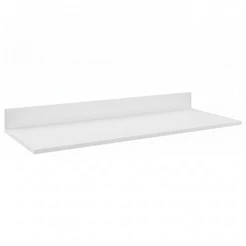 Tampo para Balcão de Cozinha 100cm Branco - Lumil Móveis