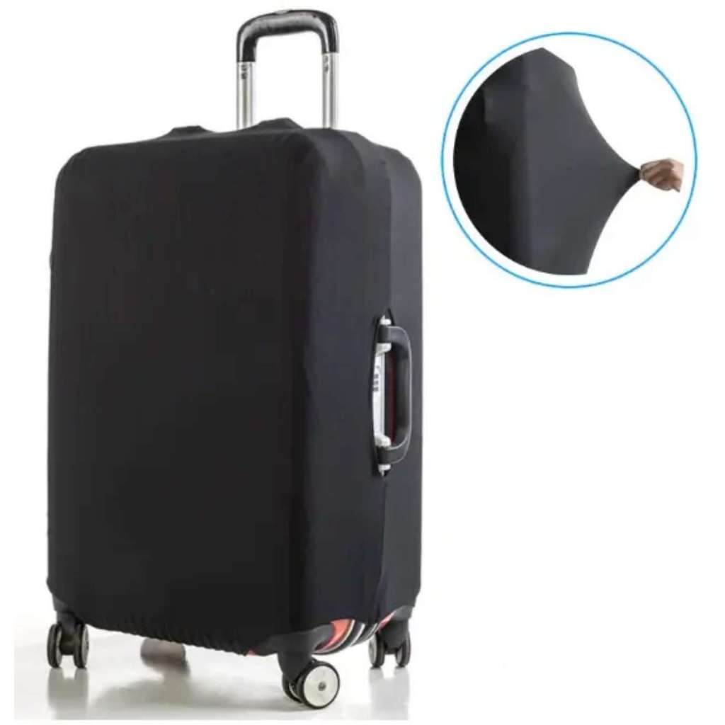 Capa Protetora Elástica para Malas de Viagem Poliéster Resistente Anti-Riscos 18 a 32 Polegadas Viagem Aeroporto LAY-LFT