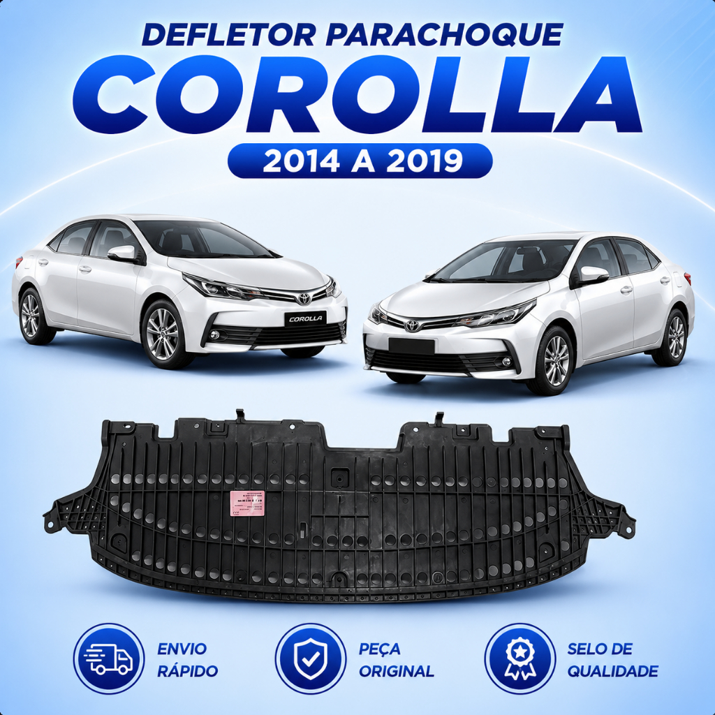 Defletor Parachoque Dianteiro Corolla 2014 2015 2016 A 2019
