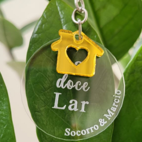 LEMBRANCINHA CHAVEIRO PERSONALIZADO - LEMBRANÇA CASAMENTO - NAMORADOS - NOIVADO - CASAL - FAMILIA