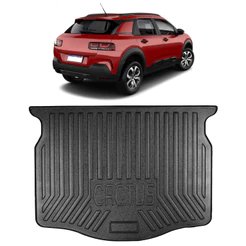 Protetor de Porta Malas para C4 Cactus 2019 a 2026 Todos os Anos Tapete Bandeja - Linha Proteção