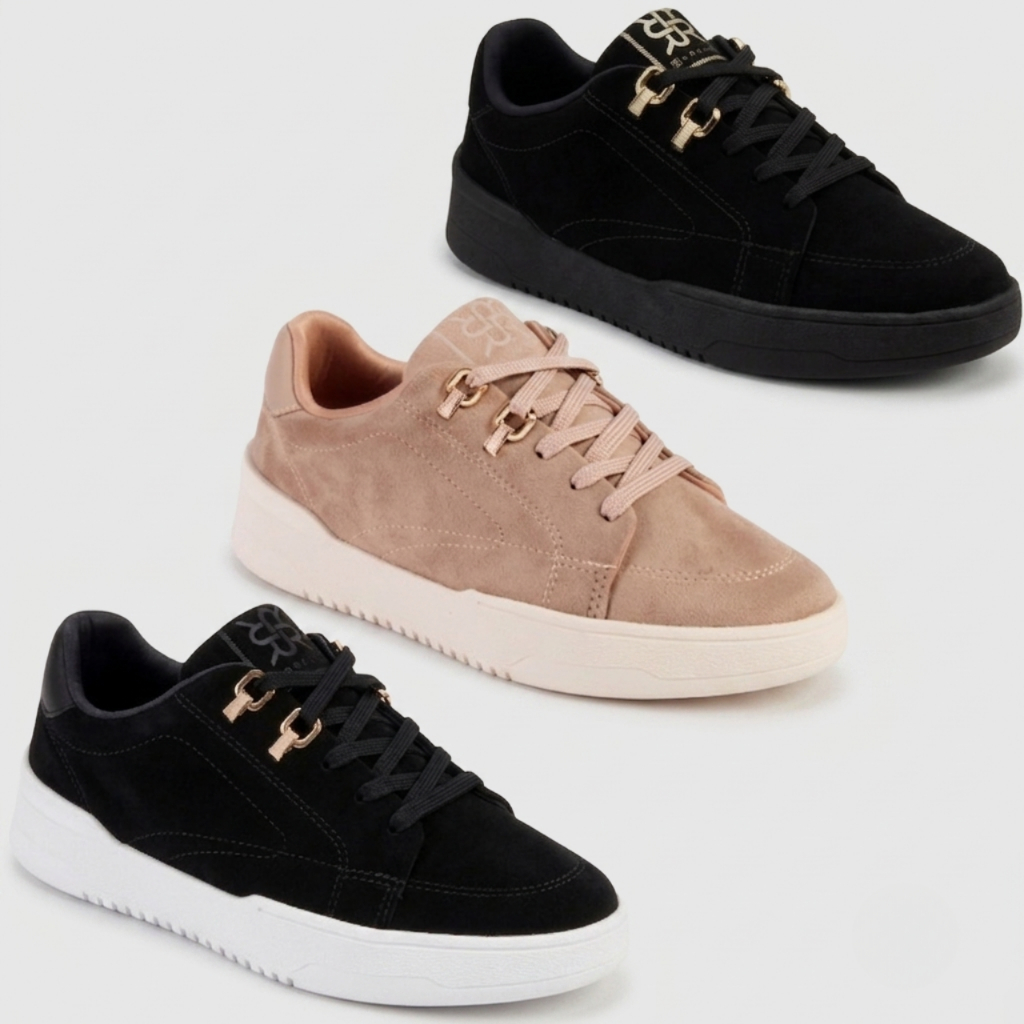 Tênis Feminino Ramarim Casual Nobuck Estiloso Original