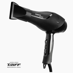 Secador de Cabelo Taiff Easy 1700W Motor AC Profissional Compacto com Bico Direcionador